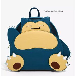 Snorlax Pokemon Loungefly Bag Rare - Used